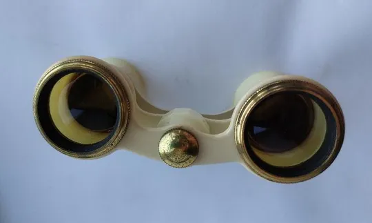 Купити Винтажные театральный бинокль СССР. Винтажный советский маленький бинокль. lr127