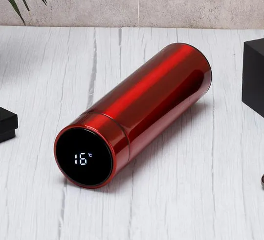 Термокружка с датчиком температуры Edenberg EB-644-Red 500 мл красная Ціна