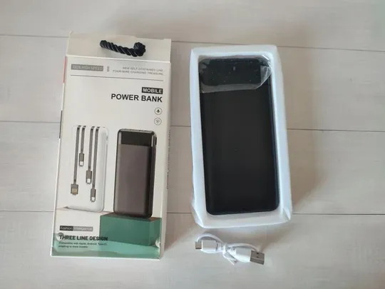 Павербанк power bank jhl10 з вбудованими кабелями Інтернет-аукціон