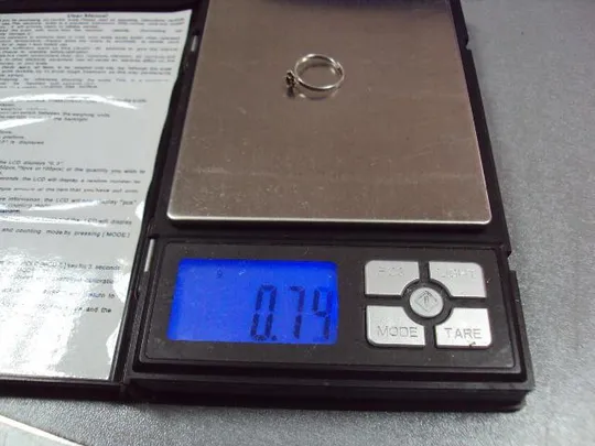 Кольцо женское цветочек на ногу серебро 925 проба вес 0,74 г безразмерное №10725 Де купити