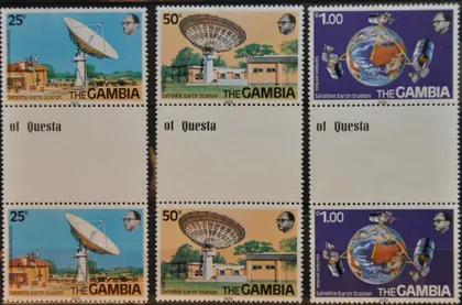 фото, Гамбия Космос Телекоммуникации Гаттер-пары 1979