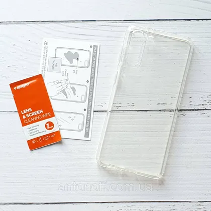 фото, Чохол Samsung G996B Galaxy S21 Plus силіконовий прозорий Spigen