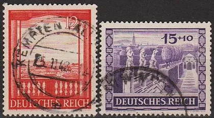 фото, 1941 - Рейх - Ярмарок у Відні Mi.804-805 _гаш _8,0 €