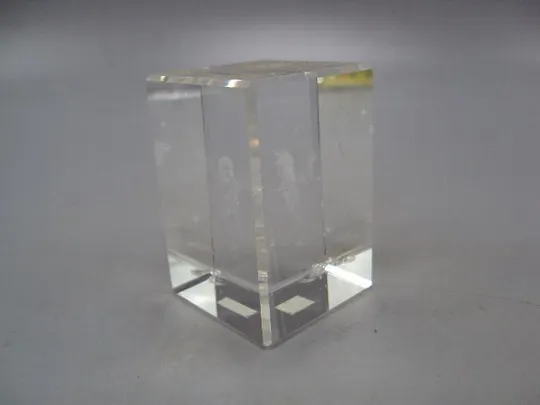 Фигура стекло статуэтка куб амур купидон размер 6 х 4 см (№1427) №13960 Ціна