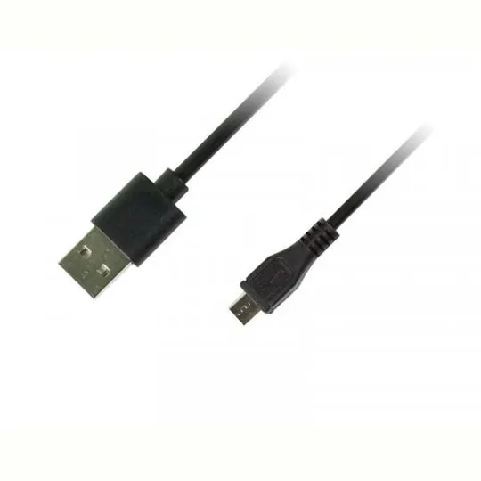 Кабель Piko USB - micro USB V 2.0 (M/M), реверсивный, 1 м, Black (1283126474101) Ціна