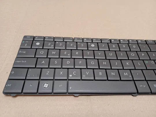 номер1081-1 Keyboard Клавіатура Æ Ø Ö AENJ2N00010 для Asus B53 B53J B53F P52 P52F P52J P52JC K55N K55D K55DE K55DR F55A F55C F55U F55VD оригінал З аукціону