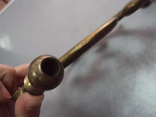 Деталь фрагмент запчасть от люстры лампы бронза длина 28 см №11589 Де купити