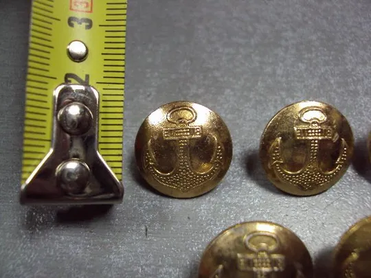 милитария пуговица вмф ссср 18 мм якорь мосштамп 70-80 е лот 5 шт №2496 Інтернет-аукціон