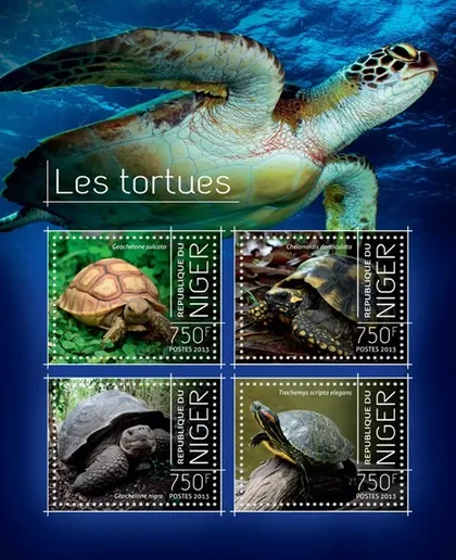 фото, Нигер- Черепахи-2013.Чистый полный красивый комплект.MNH.