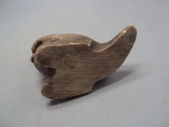 Фигура камень статуэтка миниатюра кенгуру с детенышем кенгуренком высота 7,5 см №13763 Характеристики