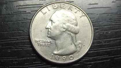 фото, 25 центів 1990 P США
