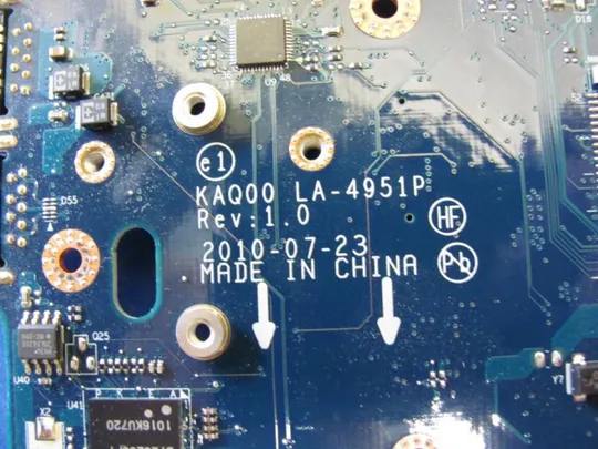 №35-12 Мат.плата KAQ00 LA-4951P РОБОЧА для HP EliteBook 8540P 8540W оригінал Недорого