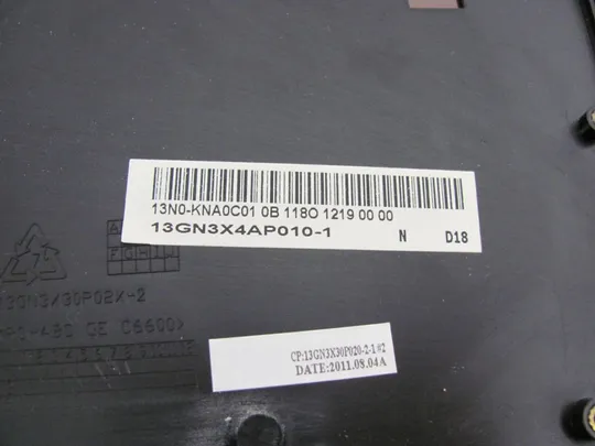 532-3 Кришка панель палмрест тачпад 13N0-KNA0C01 13GN3X4AP010-1 для Asus K73S A73E K73E X73S оригінал З аукціону