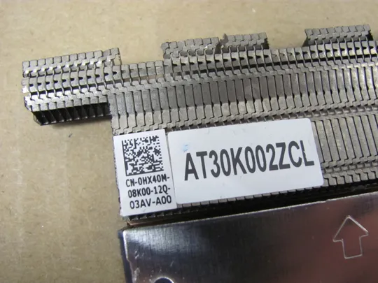 724-1 термотрубка охолодження 0HX40M AT30K002ZCL  для  DELL Latitude 14 5420 5421 5430  оригінал Де купити