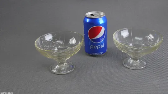 Купити Вази креманки для десертів міні 2 шт прозоре радянське скло Вживане