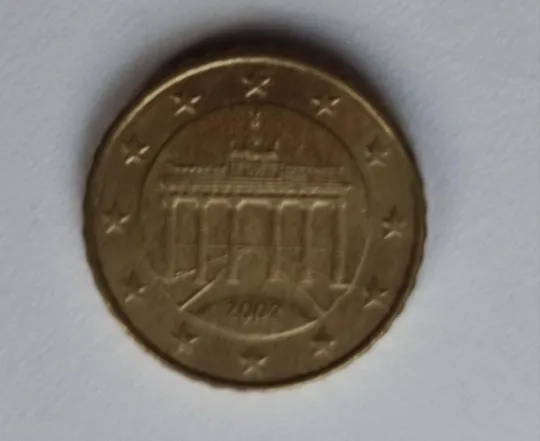 Купити Монета 10 евро центов 2002 года bf625