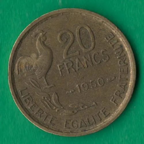 20 франків 1950 року Франція [МШ] Ціна