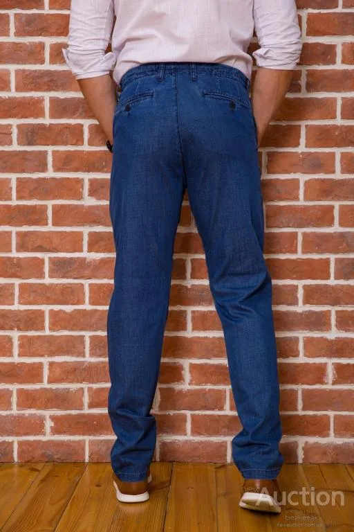 Джинсы мужские, цвет джинс, 194RDB-501 З аукціону