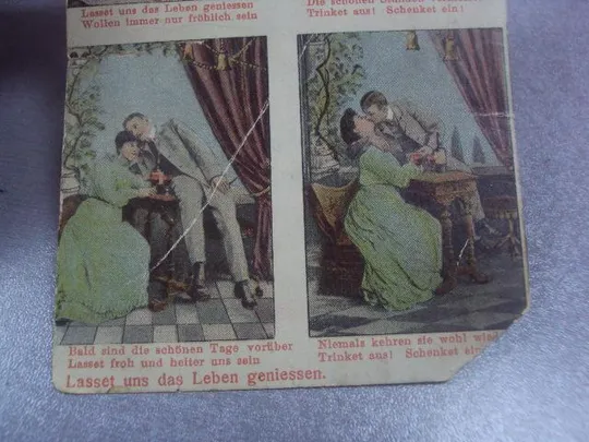 открытка германия кавалер с девушкой №10921 Де купити