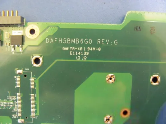 №306-4 материнська плата DAFH5BMB6G0 для Fujitsu Lifebook A512 оригінал З аукціону