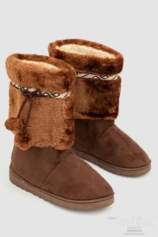 Угги женские, цвет коричневый, 131R152626 З аукціону