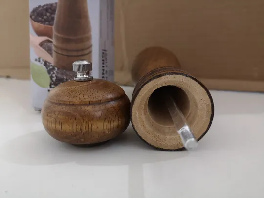 Дерев&#039;яний млин для перцю BEESCLOVER з потужною обертовою шліфувальною машиною  (17) Де купити