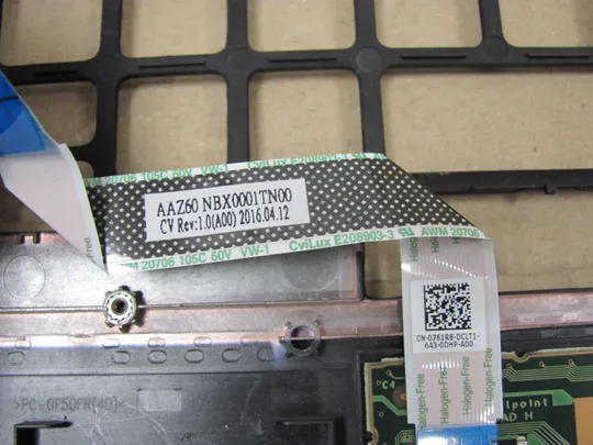 594-3 Кришка панель палмрест тачпад 009Y17 для Dell Latitude E7470  7470 оригінал в Україні