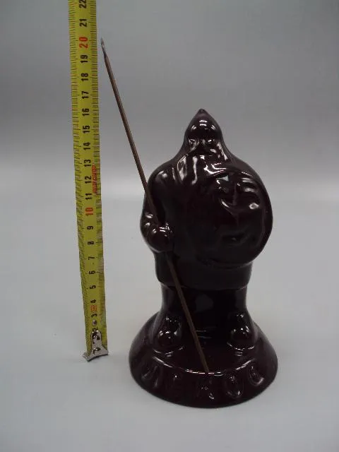 Купити Фигура керамика статуэтка Псков ратник богатырь с копьем Илья Муромец высота 16 см и 20 см №10568