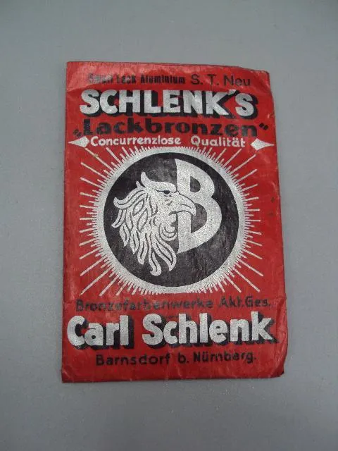 Пакетик с наполнением Лаковая бронза Карл Шленк Нюрнберг Schlenk's lackbronzen Carl Schlenk №13511 Ціна