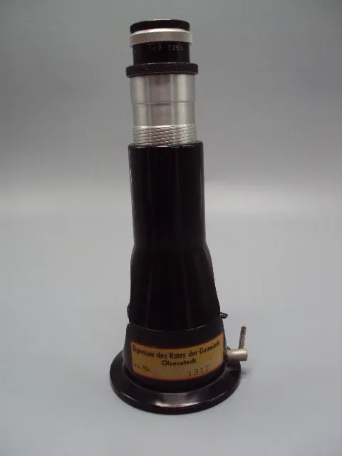 Микроскоп ROW Olvenstedt Германия ГДР высота  18,5 см №15729 Інтернет-аукціон