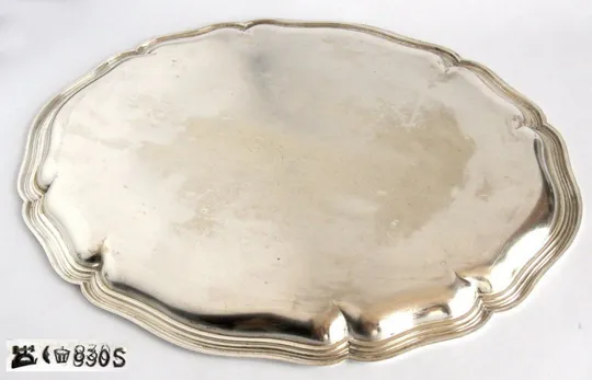 Срібна таця піднос 830 проба 1920-ті рр. WILKENS Продаж