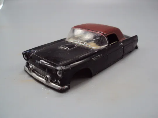 Корпус модель автомобиль 1955 кабриолет Ford Thunderbird Convertible машинка Форд №15700 Інтернет-аукціон