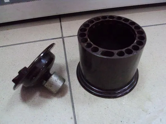 Сигаретница карболит винтаж ссср высота 9 см, диаметр 9 см №15021 Недорого