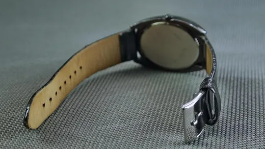 женские дизайнерские часы New Day JA 340 30м. базель с кристаллами сваровски. черный браслет. Де купити