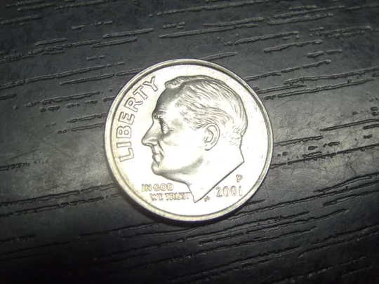 10 центів 2001 P США Ціна
