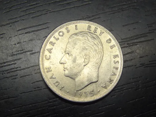 Купити 5 песет Іспанія 1975 (1979)