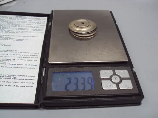 Детели фрагменты подножка для подсвечника серебро подсвечник запчасть лот 4 шт вес 23,39 г №18581 На торгах