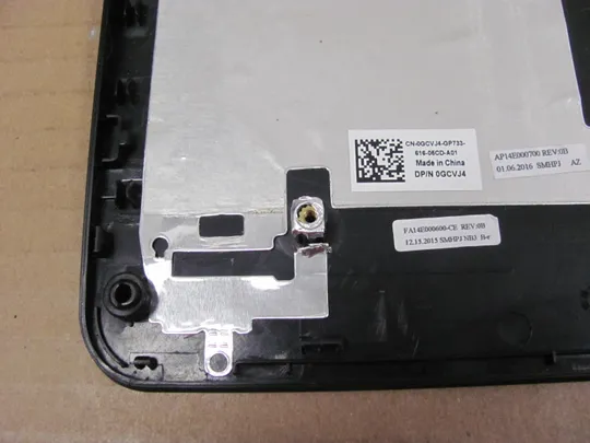 839-12  Кришка панель палмрест 0GCVJ4 AP14E000700 для Dell Latitude 3550 L3550  оригінал Інтернет-аукціон