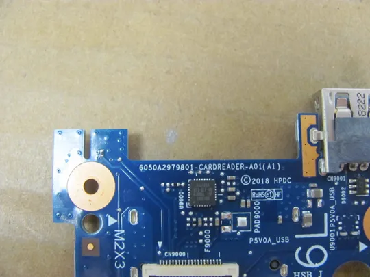 877-9 USB Cardreader плата 6050A2979801  для HP 17-BY 17-CA 17-CS 17-CR 17T-BY 17Z-CA SILVER  оригінал Де купити