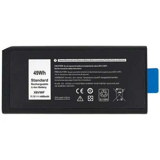 Батарея для ноутбука DELL 4XKN5 (Latitude 5404, 5414, 7404, 7414  Rugged Extreme) 11.1V 4400mAh Black З аукціону