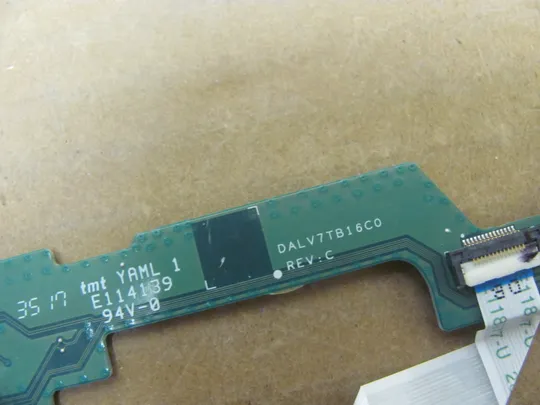 номер0929-17 Плата Кнопковий модуль Плата управління кнопками, Плата кнопки живлення Laptop Power button board 3ILV7DB0000 DALV7TB16C0  для Lenovo IdeaPad V310-15ISK V310-15IKB  V510-15 V510-15IKB оригінал Де купити