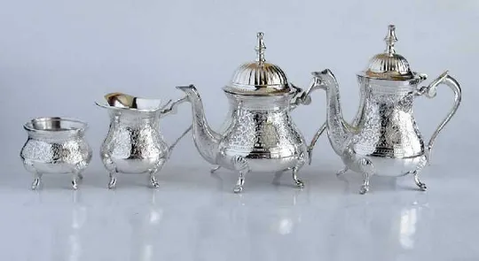 Чайно-кавовий сервіз, Alpacca, посріблення Де купити