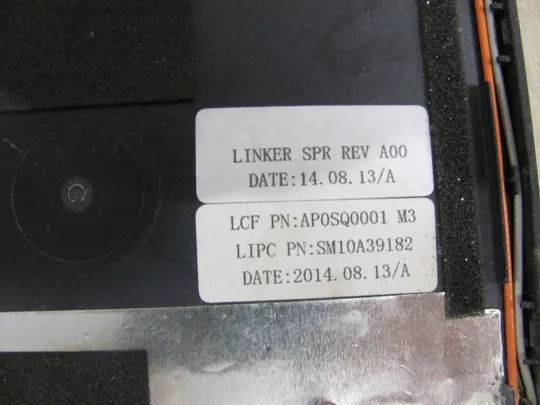 399-3 кришка матриці AP0SQ000100 для Lenovo ThinkPad  T440p   оригінал в Україні