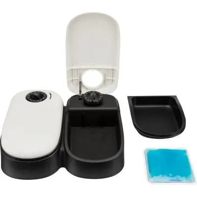 Купити Посуда для кошек Trixie TX 2 Кормушка автоматическая 300 мл (двойная) (4011905243726)