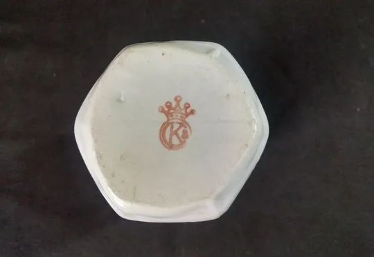 Немецкая ваза для цветов фарфор ORBEN KNABE &amp; Co (1909-1939) німецька порцелянова ваза БУ Продаж