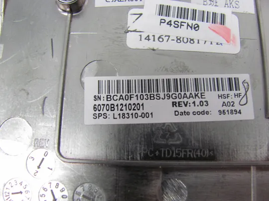 794-2 Кришка панель палмрест 6070b1210201 6070b1487601 l62746-001 l18310-001 для  HP Elitebook 745 840 G5 G6 оригінал Недорого