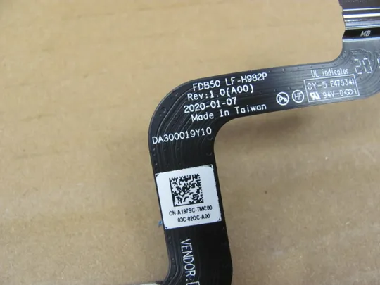 754-21 тачпад 0J7F3P DA300019Y10 FDB50 LF-H982P  для DELL Latitude E9510 9510 9520 2 in 1 оригінал З аукціону