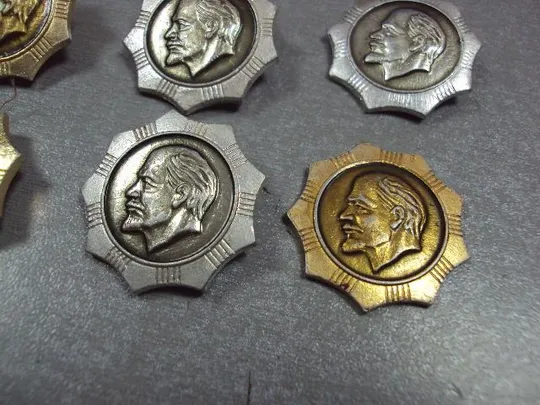 знак ленин профиль лот 8 шт №1598 Недорого