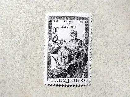 фото, Поштова марка Люксембург 1979 рік **