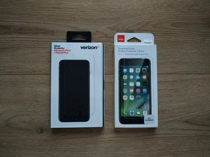 фото, Фірмове Verizon захисне скло для Apple iPhone 6 6S Plus + 7 8 Plus защитное стекло